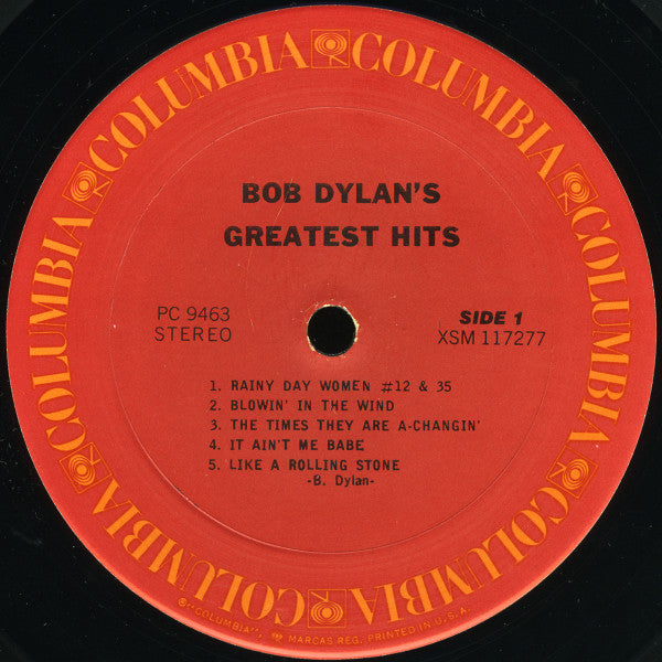 Bob Dylan : Bob Dylan's Greatest Hits (LP, Comp)