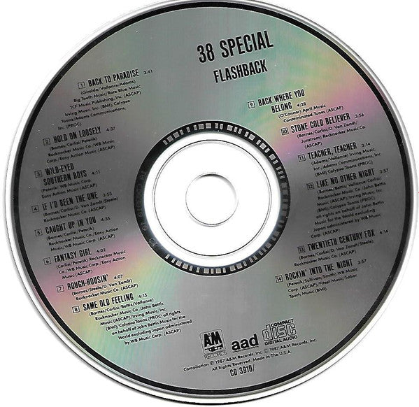 38 Special (2) : Flashback (CD, Comp, Club, RE)