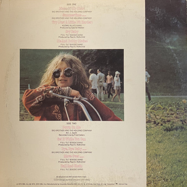 Janis Joplin : Janis Joplin's Greatest Hits (LP, Comp, San)