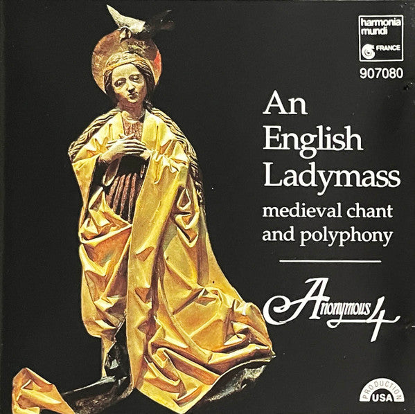 Anonymous 4 : An English Ladymass (Medieval Chant And Polyphony) (CD, Album)