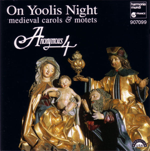 Anonymous 4 : On Yoolis Night (Medieval Carols & Motets) (CD, Album, RP)