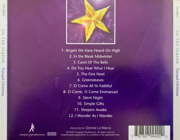 'Tis The Season : Tranquil Christmas - A Collection Of Calming Holiday Classics (CD)