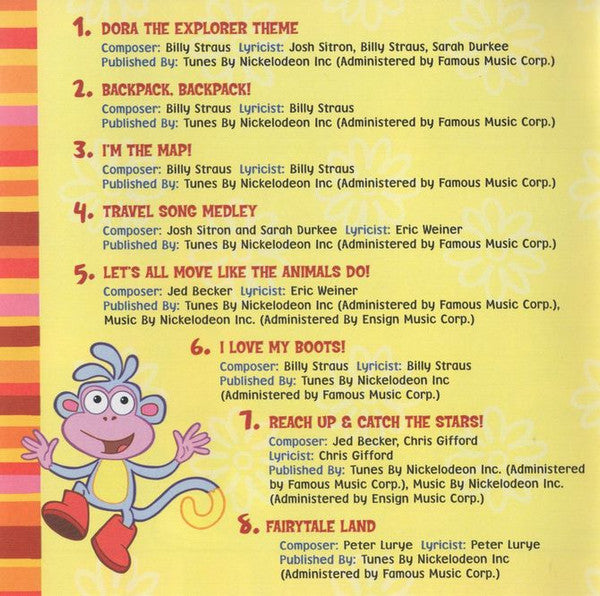 Dora The Explorer : Dora The Explorer (CD, Album)