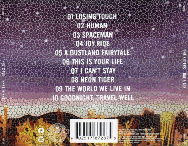 The Killers : Day & Age (CD, Album)