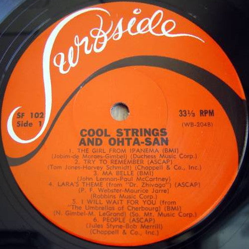 Ohta-San : Cool Strings And Ohta-San (LP, Album, Ltd)