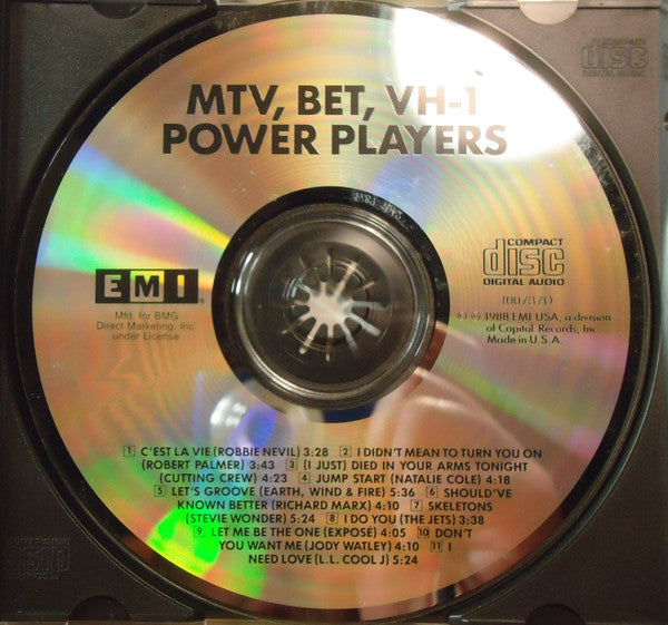 Various : MTV BET VH-1 Power Players (CD, Comp, Club)