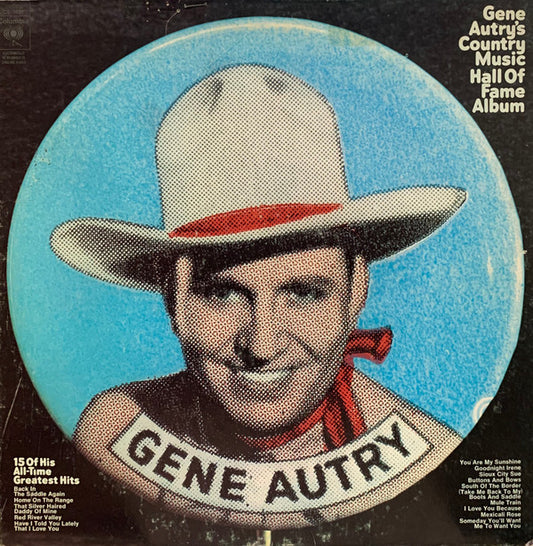 Gene Autry - Gene Autry's Country Music Hall Of Fame Album (LP) (VG+) - Endless Media