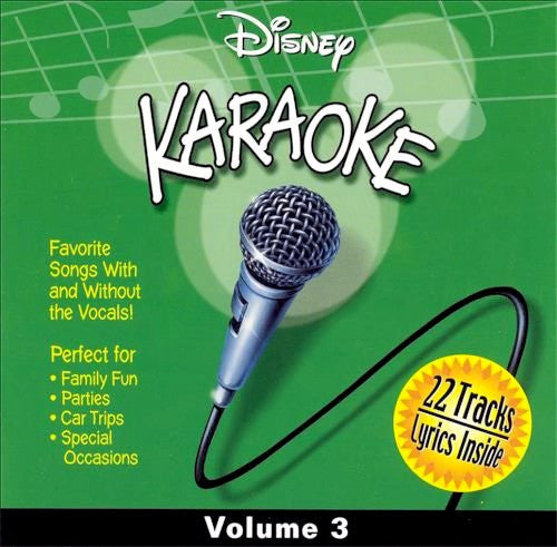 Various : Disney Karaoke Volume 3 (CD, Comp)