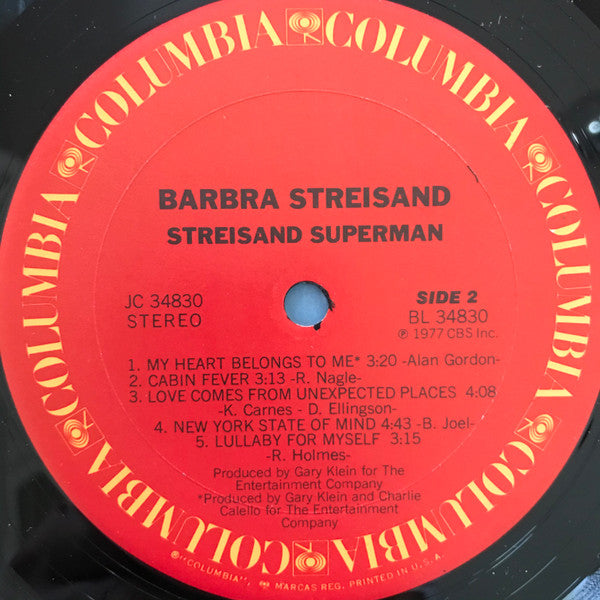 Barbra Streisand - Streisand Superman (LP) (VG) - Endless Media