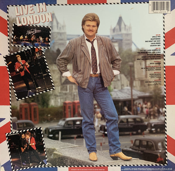 Ricky Skaggs : Live In London (LP, Album, Car)