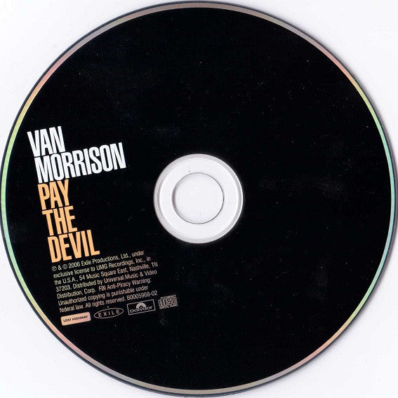 Van Morrison : Pay The Devil (CD, Album)