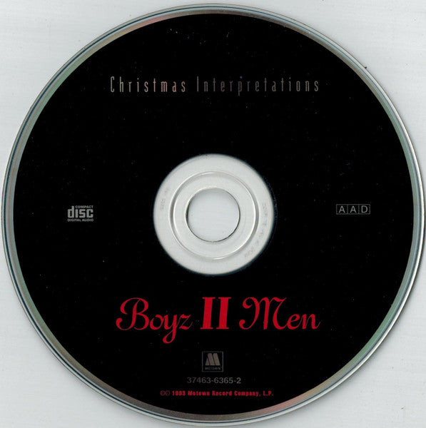 Boyz II Men : Christmas Interpretations (CD, Album, RP)