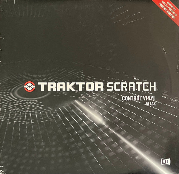 No Artist : Traktor Scratch Control Vinyl Black (12")