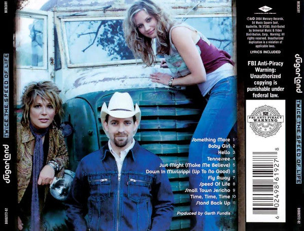 Sugarland (2) : Twice The Speed Of Life (CD, Album)