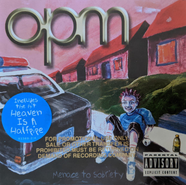 OPM (2) : Menace To Sobriety (CD, Album, Promo)