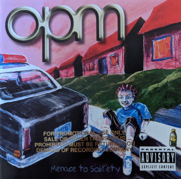 OPM (2) : Menace To Sobriety (CD, Album, Promo)