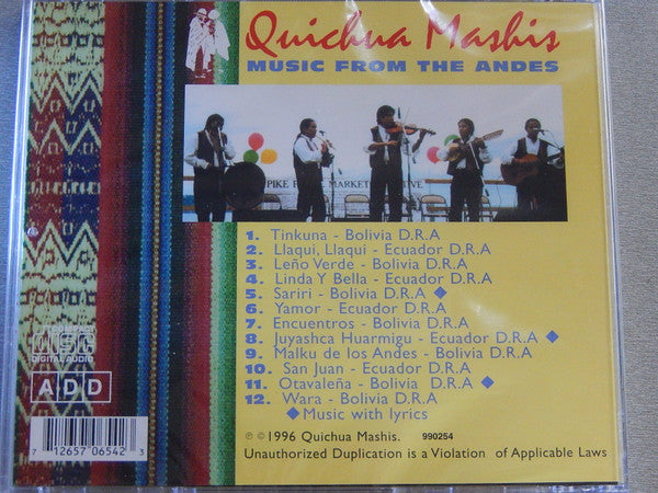 Quichua Mashis: Music From The Andes : Catishun (CD)