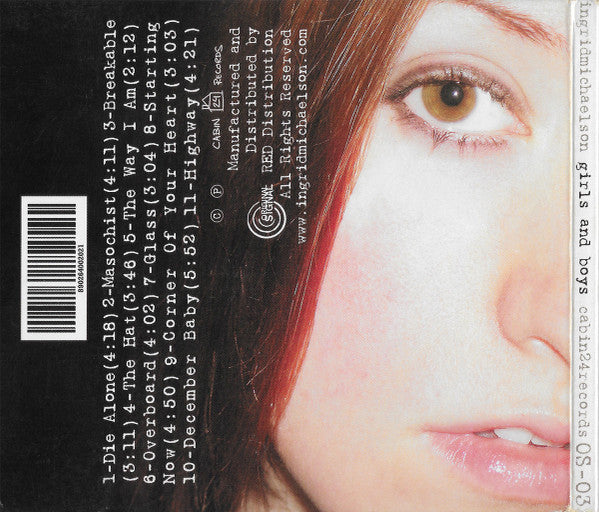 Ingrid Michaelson : Girls And Boys (CD, Album, RE)