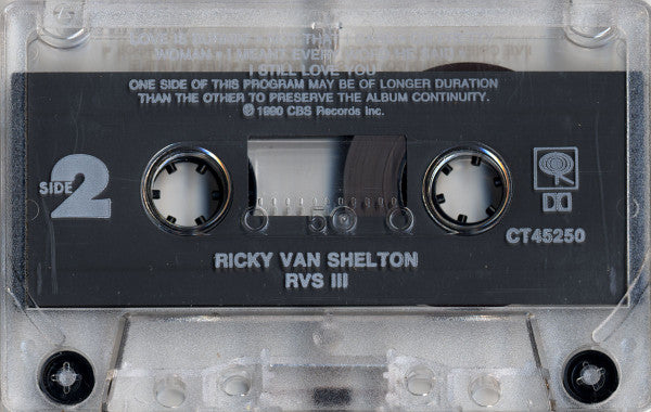 Ricky Van Shelton : RVS III (Cass, Album, Dol)