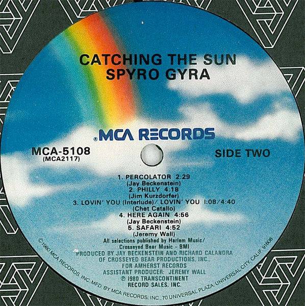 Spyro Gyra - Catching The Sun (LP) (VG+) - Endless Media