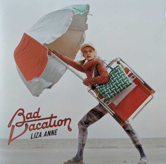 Liza Anne : Bad Vacation (LP, Album, Whi)