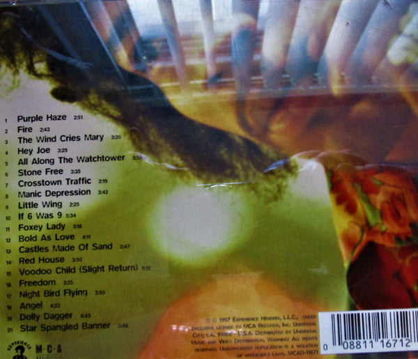 Jimi Hendrix : Experience Hendrix - The Best Of Jimi Hendrix (CD, Comp)
