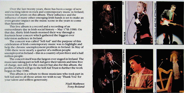 Various : Live For Ireland (CD, Album)