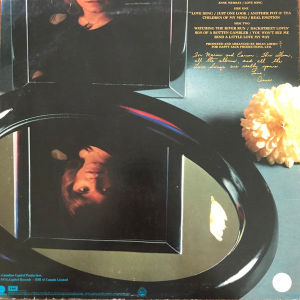 Anne Murray : Love Song (LP, Album, Los)