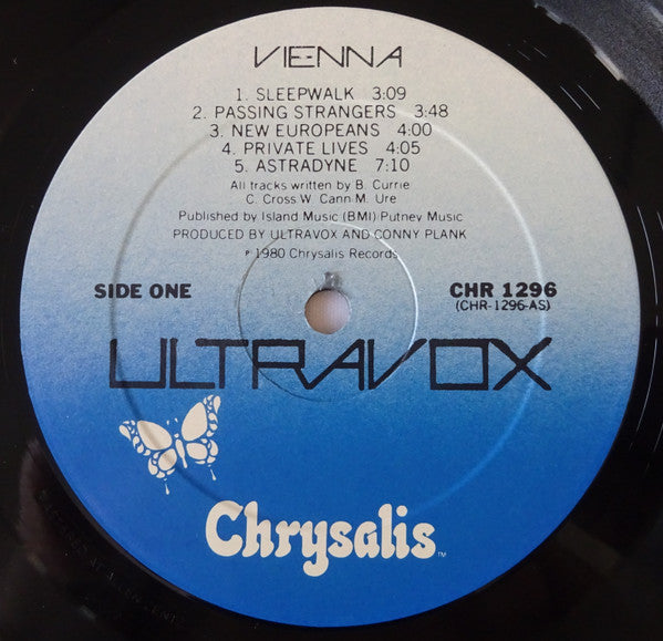 Ultravox : Vienna (LP, Album, PRC)