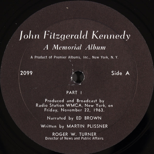 John F. Kennedy - A Memorial Album (LP) (M) - Endless Media