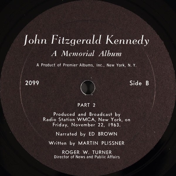 John F. Kennedy - A Memorial Album (LP) (M) - Endless Media