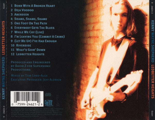 Kenny Wayne Shepherd : Ledbetter Heights (CD, Album)