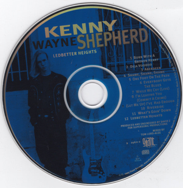 Kenny Wayne Shepherd : Ledbetter Heights (CD, Album)