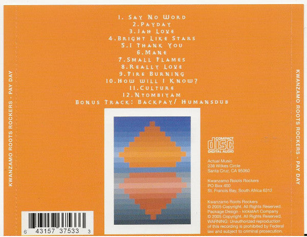 Kwanzamo Roots Rockers : Pay Day (CD)