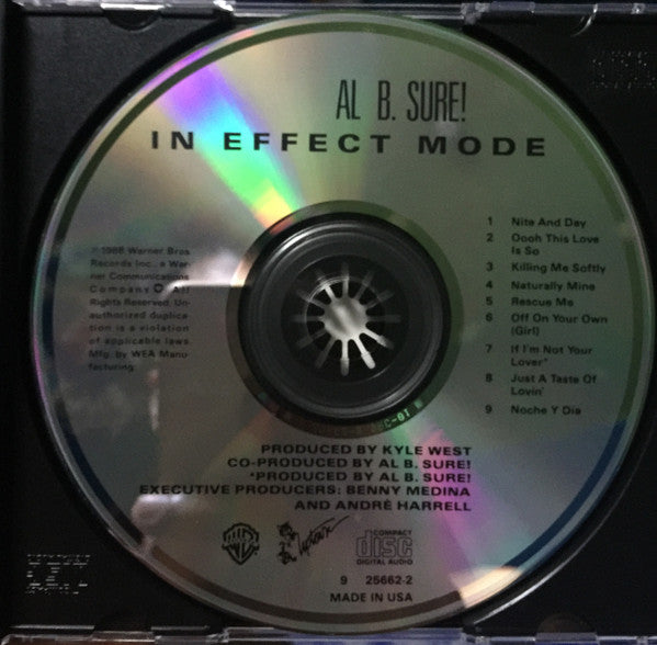 Al B. Sure! : In Effect Mode (CD, Album)