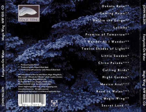John Nilsen : Footprints On Water - The Best Of John Nilsen (CD, Album, Comp)