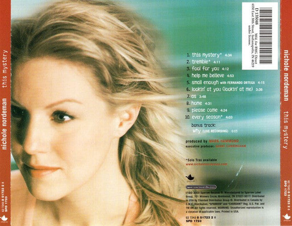 Nichole Nordeman : This Mystery (CD, Album, Club)