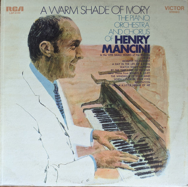 Henry Mancini And His Orchestra And Chorus : A Warm Shade Of Ivory (LP, Album, Hol)