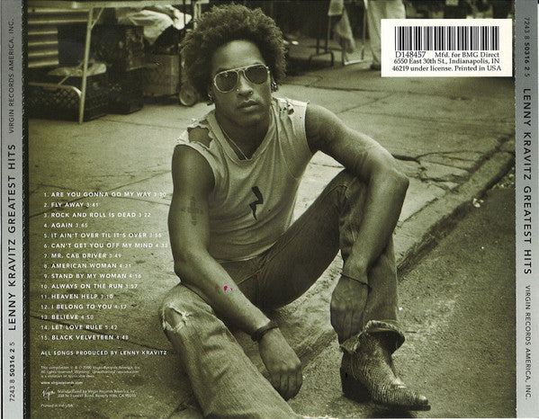 Lenny Kravitz : Greatest Hits (CD, Comp, Club)