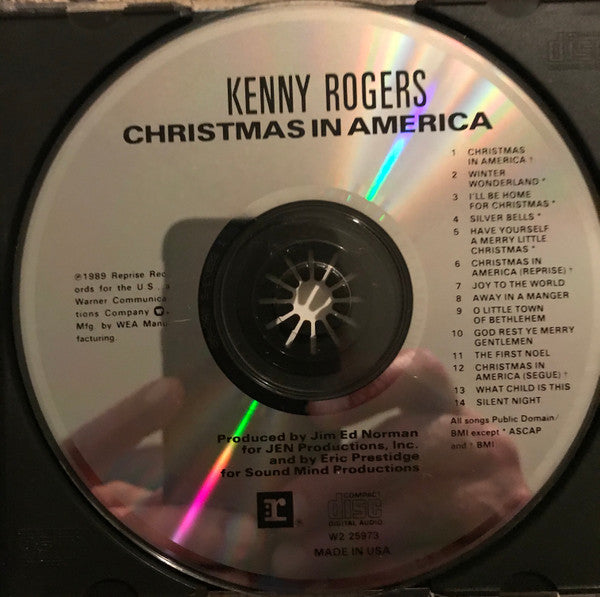 Kenny Rogers : Christmas In America (CD, Album)