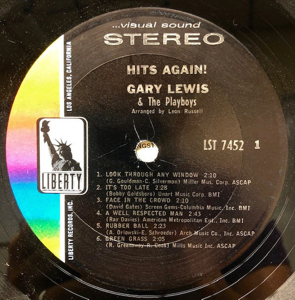 Gary Lewis & The Playboys - Hits Again! (LP) (G) - Endless Media