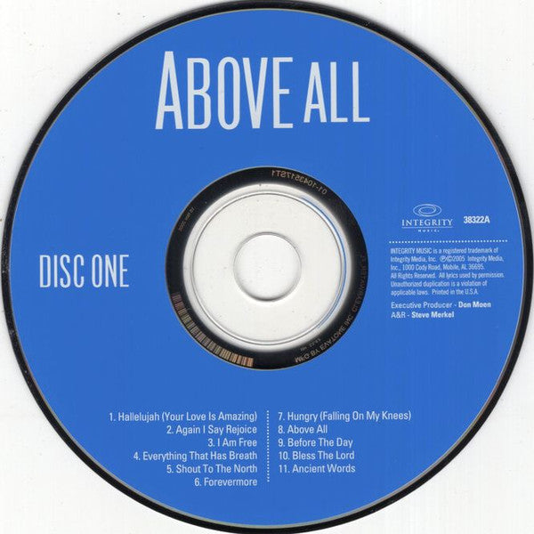 Various : Above All - Ultimate Worship Anthems Of The Christian Faith (2xCD, Comp)