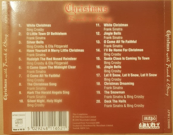 Frank Sinatra & Bing Crosby : Christmas With Frank & Bing  (CD, Comp)