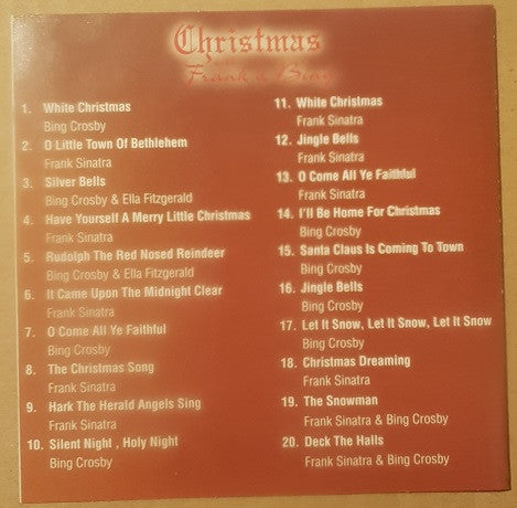Frank Sinatra & Bing Crosby : Christmas With Frank & Bing  (CD, Comp)