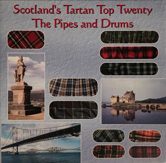 Various : Scotland's Tartan Top Twenty - The Pipes And Drums (CD, Comp)