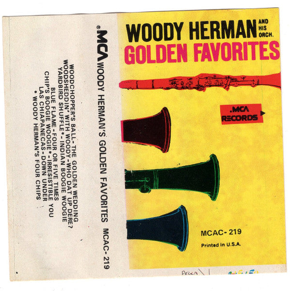 Woody Herman And His Orchestra : Golden Favorites (Cass, Comp, Blu)