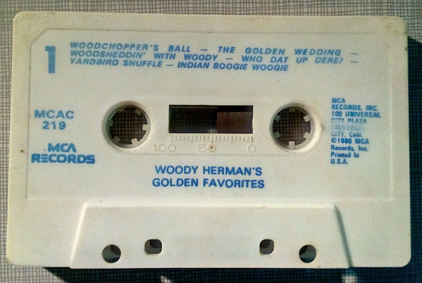 Woody Herman And His Orchestra : Golden Favorites (Cass, Comp, Blu)