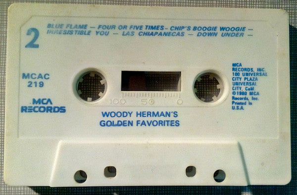 Woody Herman And His Orchestra : Golden Favorites (Cass, Comp, Blu)