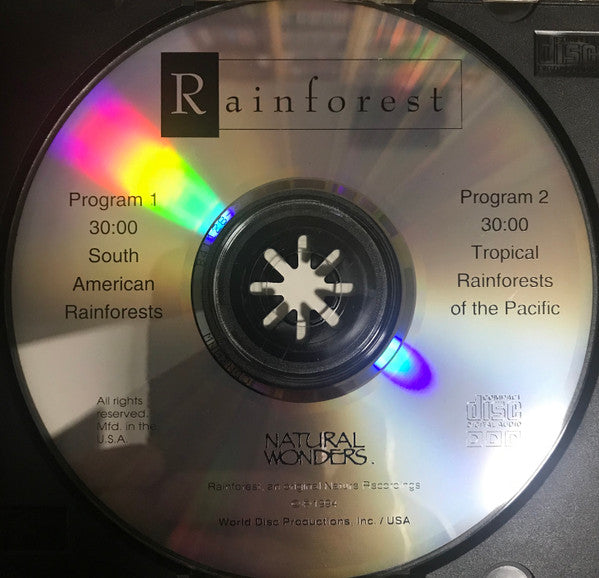 Richard Hooper : Rainforest (CD, Cin)