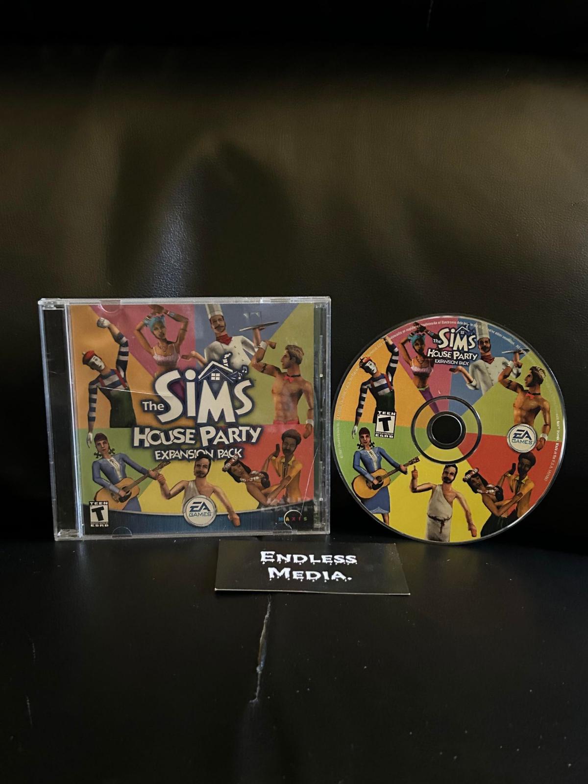 The Sims House Party Expansion Pack PC PC Games Loose Video Game